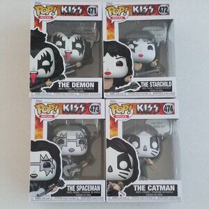 KISS Pop! Sayings Funko Pop! Vinyl Figure Set of 4